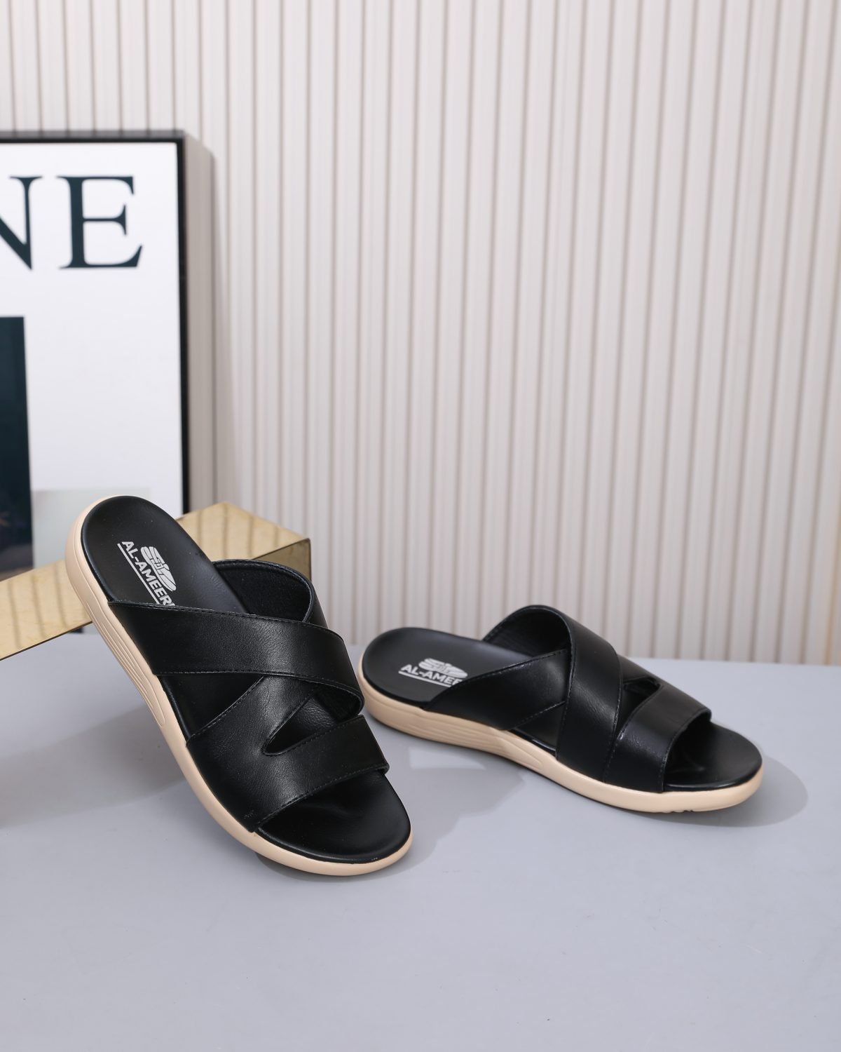 AM 14 - Arabic Slippers for Men